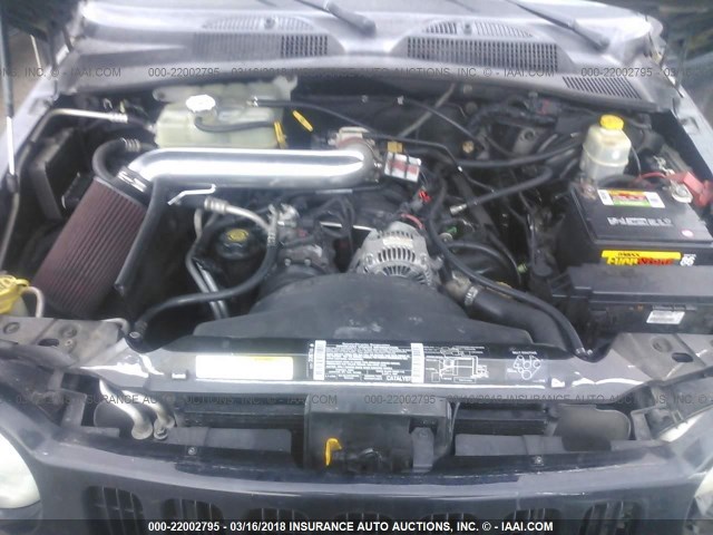 1J4GL48K92W124684 - 2002 JEEP LIBERTY SPORT 黑色 照片 10