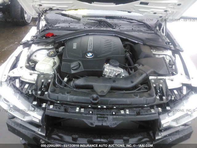 WBA3A9G57FNT09781 - 2015 BMW 335 I WHITE photo 10