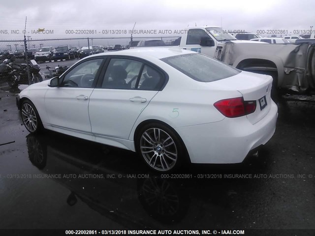 WBA3A9G57FNT09781 - 2015 BMW 335 I WHITE photo 3