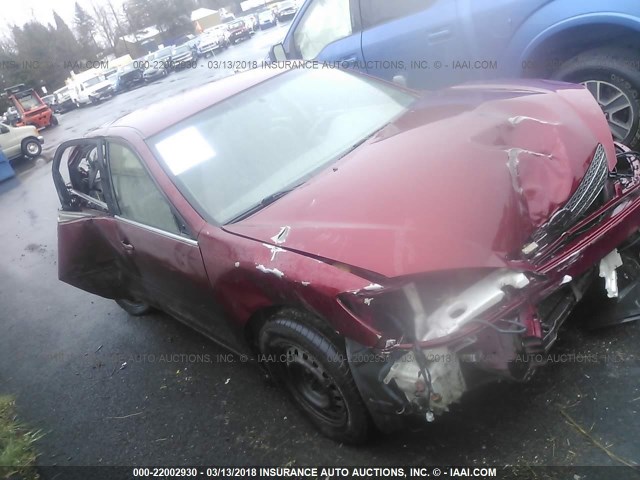 JTDBE32K830155846 - 2003 TOYOTA CAMRY LE/XLE RED photo 1