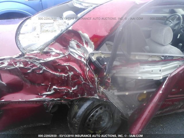 JTDBE32K830155846 - 2003 TOYOTA CAMRY LE/XLE RED photo 6