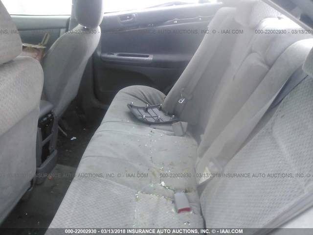 JTDBE32K830155846 - 2003 TOYOTA CAMRY LE/XLE RED photo 8