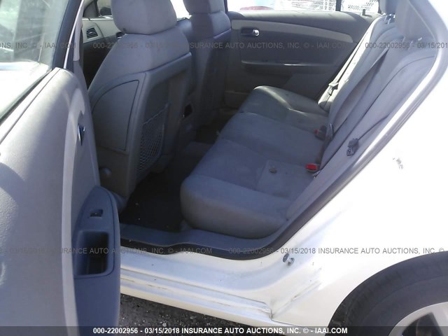 1G1ZG57B18F188360 - 2008 CHEVROLET MALIBU LS 白色 照片 8