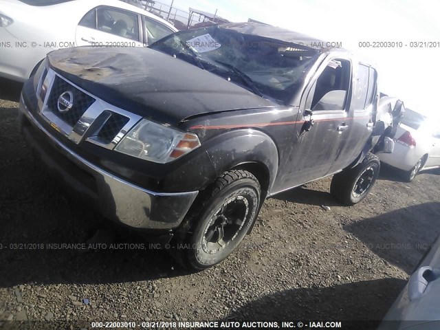 1N6AD07U79C426469 - 2009 NISSAN FRONTIER CREW CAB SE/LE/NISMO BLACK photo 2