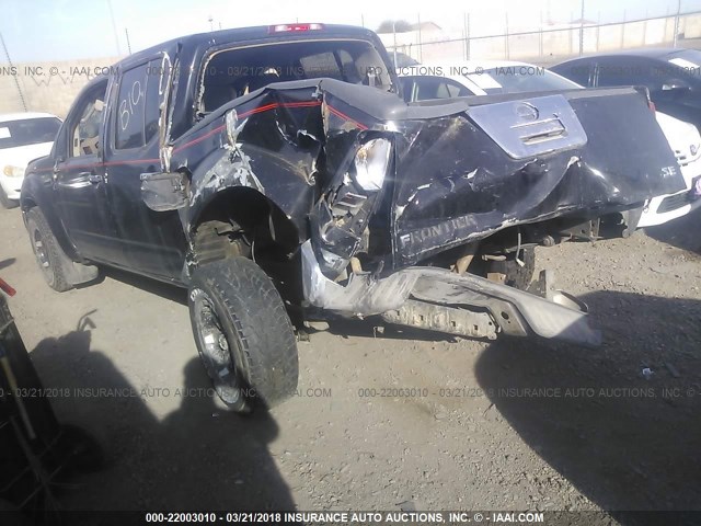 1N6AD07U79C426469 - 2009 NISSAN FRONTIER CREW CAB SE/LE/NISMO BLACK photo 3