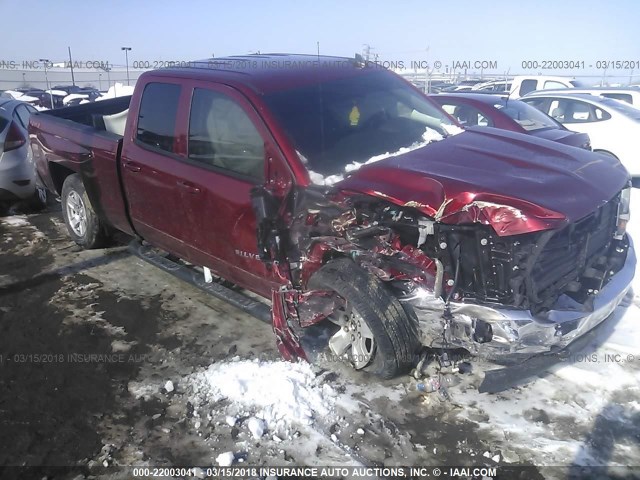 1GCVKREH6JZ147911 - 2018 CHEVROLET SILVERADO K1500 LT RED photo 1