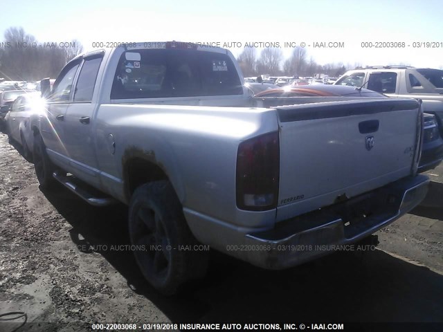 1D7HU182X6J232908 - 2006 DODGE RAM 1500 ST/SLT SILVER photo 3