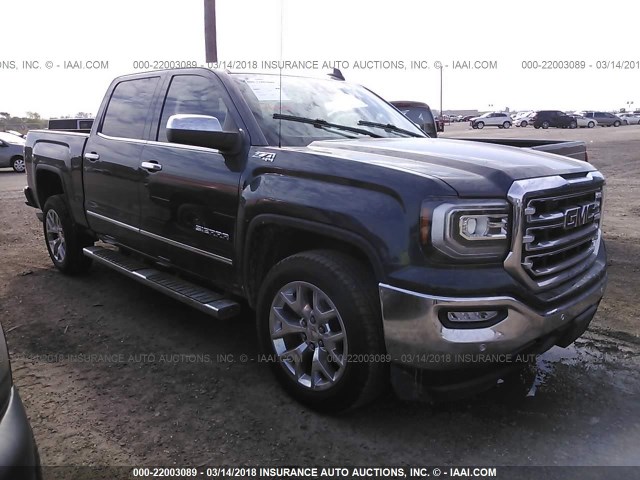 3GTU2NEC2HG438635 - 2017 GMC SIERRA K1500 SLT BLACK photo 1