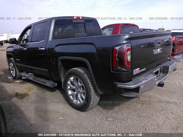 3GTU2NEC2HG438635 - 2017 GMC SIERRA K1500 SLT BLACK photo 3