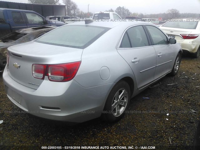 1G11B5SL4FF192993 - 2015 CHEVROLET MALIBU LS 银色 照片 4