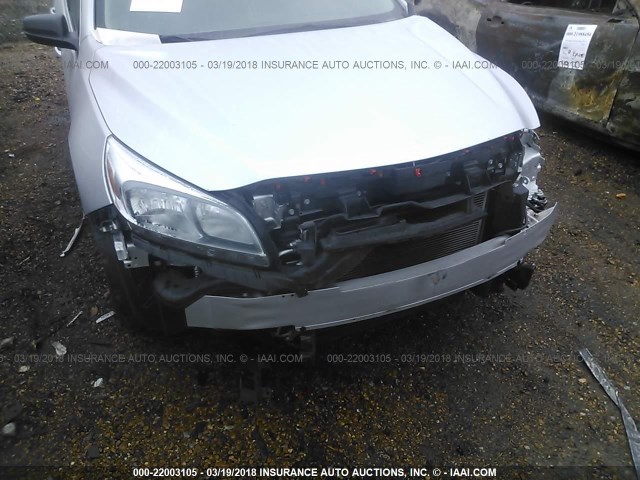 1G11B5SL4FF192993 - 2015 CHEVROLET MALIBU LS 银色 照片 6