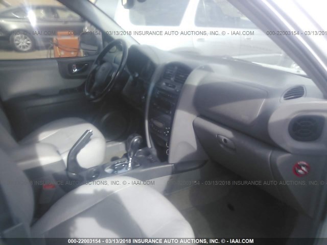 KM8SC73E06U102878 - 2006 HYUNDAI SANTA FE GLS/LIMITED SILVER photo 5