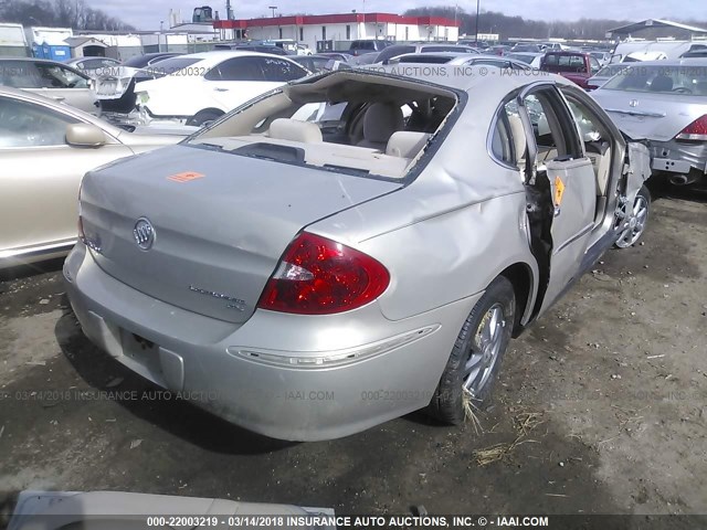 2G4WC582091231496 - 2009 BUICK LACROSSE CX Champagne photo 4