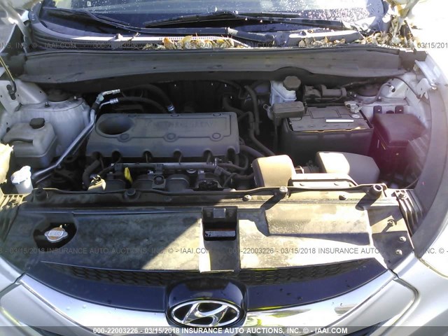 KM8JU3AC4BU140031 - 2011 HYUNDAI TUCSON GLS/LIMITED 银色 照片 10