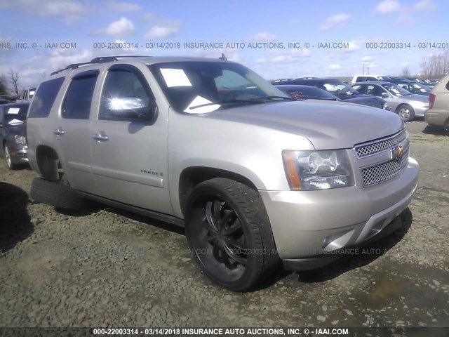 1GNFK13087R288515 - 2007 CHEVROLET TAHOE K1500 SILVER photo 1