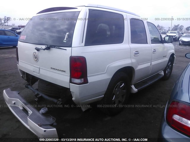 1GYEC63T94R269860 - 2004 CADILLAC ESCALADE LUXURY WHITE photo 4