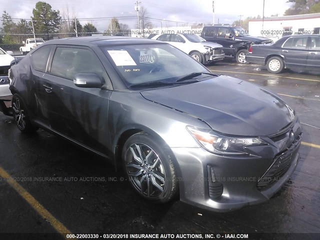 JTKJF5C75F3090867 - 2015 TOYOTA SCION TC 灰色 照片 1