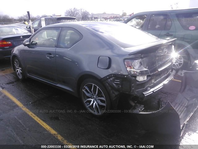 JTKJF5C75F3090867 - 2015 TOYOTA SCION TC 灰色 照片 3