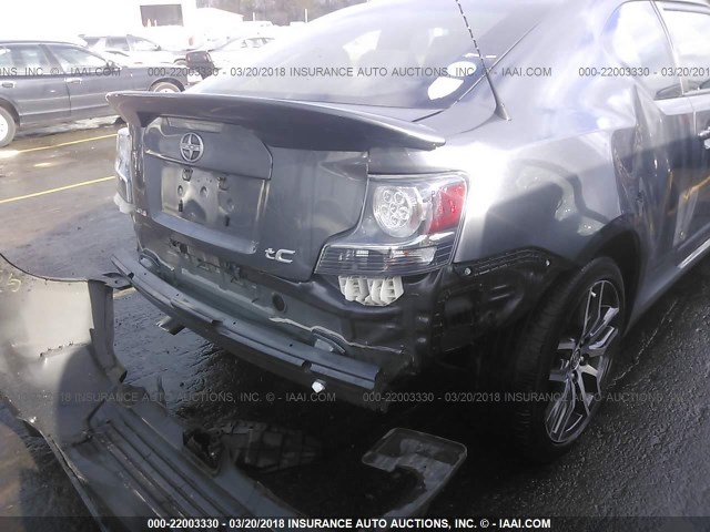 JTKJF5C75F3090867 - 2015 TOYOTA SCION TC 灰色 照片 6