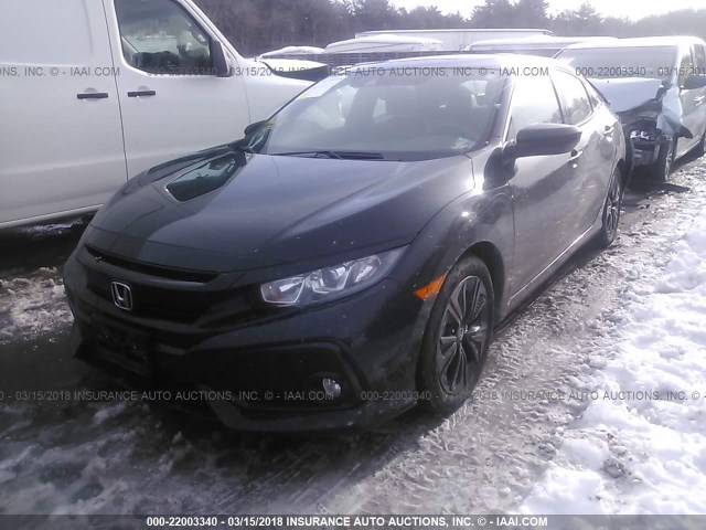 SHHFK7H87HU421362 - 2017 HONDA CIVIC EXL BLACK photo 2