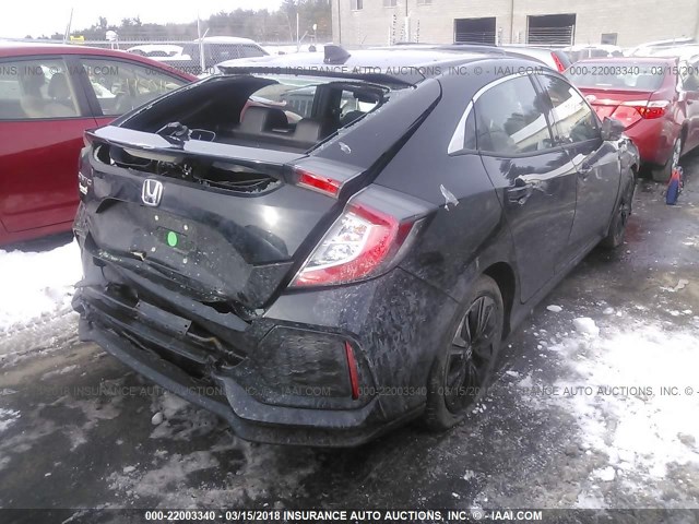 SHHFK7H87HU421362 - 2017 HONDA CIVIC EXL BLACK photo 4
