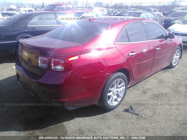 1G11C5SL4EF143336 - 2014 CHEVROLET MALIBU 1LT 红色 照片 4