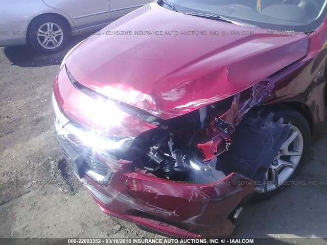 1G11C5SL4EF143336 - 2014 CHEVROLET MALIBU 1LT 红色 照片 6