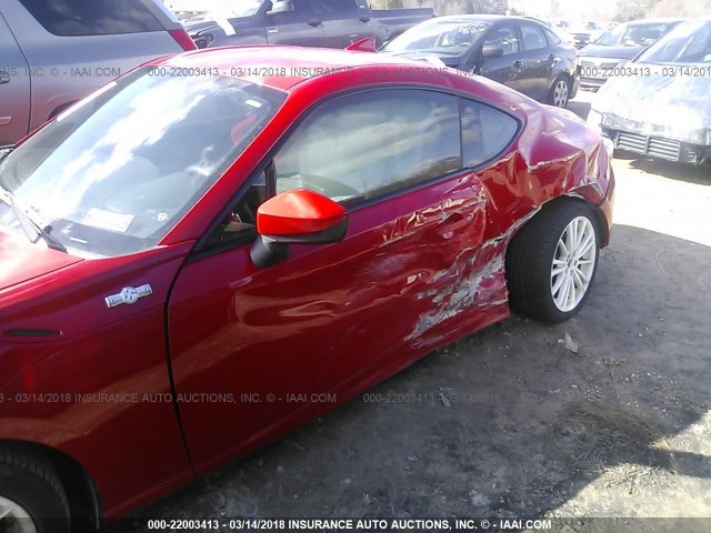 JF1ZNAA16G8701892 - 2016 TOYOTA SCION FR-S წითელი ფოტო 6