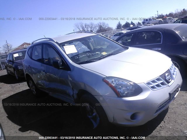 JN8AS5MV0FW767844 - 2015 NISSAN ROGUE SELECT S SILVER photo 1