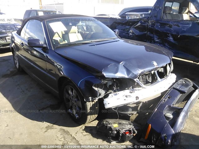 WBABW33446PX85059 - 2006 BMW 325 CI BLUE photo 1