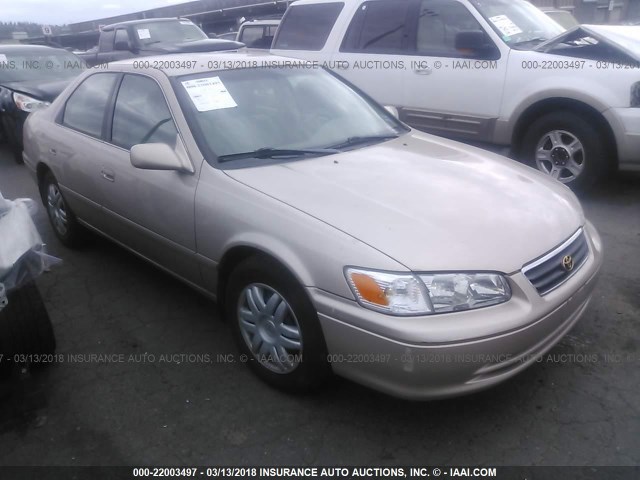 4T1BG22K41U066510 - 2001 TOYOTA CAMRY CE/LE/XLE GOLD photo 1