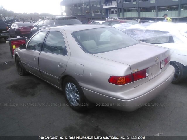 4T1BG22K41U066510 - 2001 TOYOTA CAMRY CE/LE/XLE GOLD photo 3