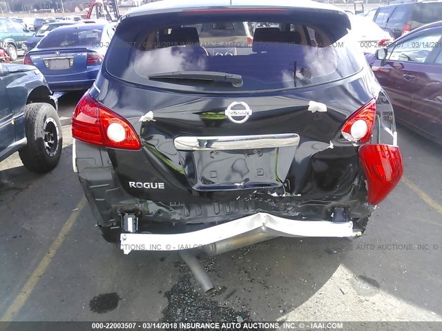 JN8AS5MT3BW561054 - 2011 NISSAN ROGUE S/SV/KROM BLACK photo 6