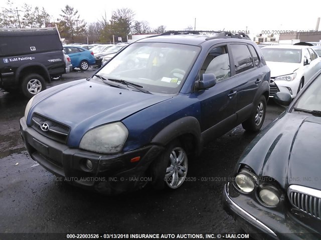 KM8JN12D36U290291 - 2006 HYUNDAI TUCSON GLS/LIMITED 蓝色 照片 2