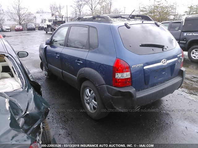 KM8JN12D36U290291 - 2006 HYUNDAI TUCSON GLS/LIMITED 蓝色 照片 3