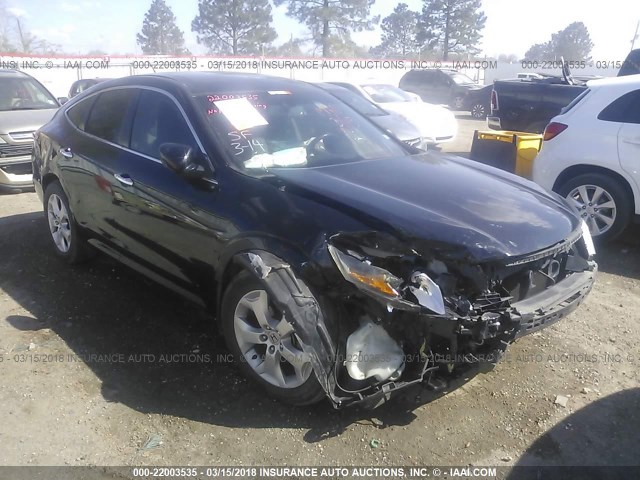 5J6TF1H58CL003629 - 2012 HONDA CROSSTOUR EXL შავი ფოტო 1