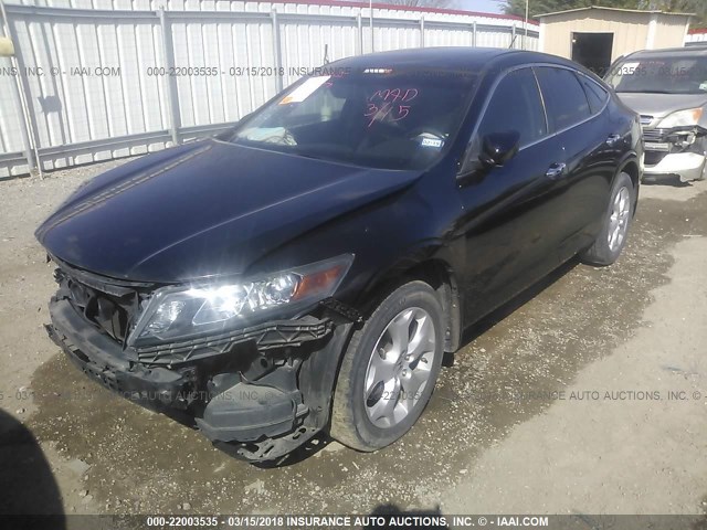 5J6TF1H58CL003629 - 2012 HONDA CROSSTOUR EXL შავი ფოტო 2