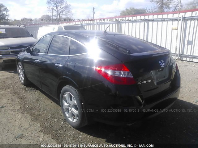 5J6TF1H58CL003629 - 2012 HONDA CROSSTOUR EXL შავი ფოტო 3