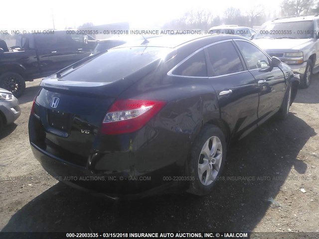 5J6TF1H58CL003629 - 2012 HONDA CROSSTOUR EXL შავი ფოტო 4