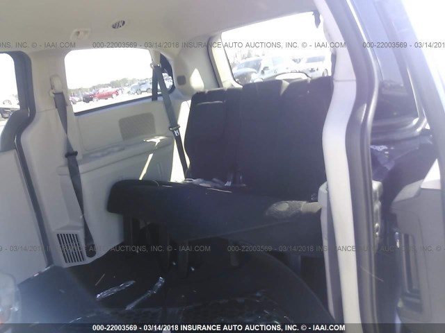 2C4RDGBG2ER376176 - 2014 DODGE GRAND CARAVAN SE GRAY photo 8