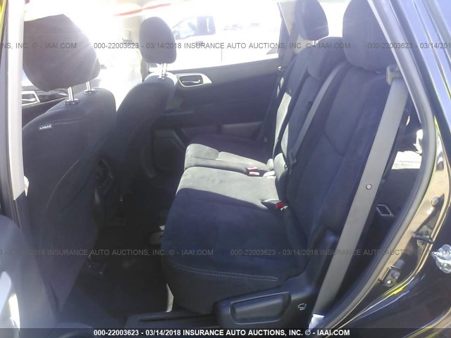 5N1AR2MN0GC616622 - 2016 NISSAN PATHFINDER S/SV/SL/PLATINUM BLACK photo 8