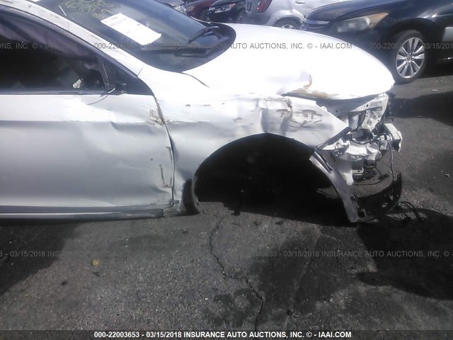 1HGCR2F52EA263210 - 2014 HONDA ACCORD SPORT WHITE photo 6