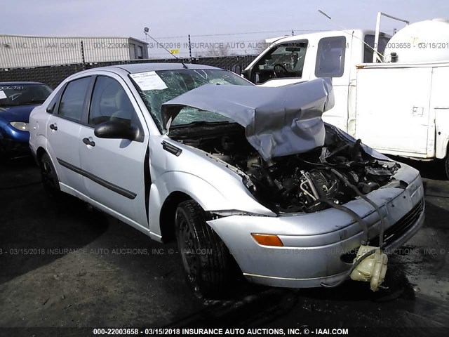 1FAFP33P73W310721 - 2003 FORD FOCUS LX SILVER photo 1