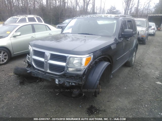 1D8GU28KX9W512669 - 2009 DODGE NITRO SE BLACK photo 2