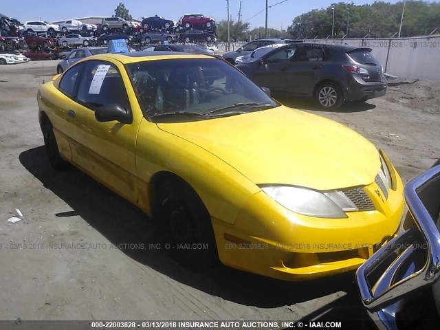1G2JB12F937123740 - 2003 PONTIAC SUNFIRE Gelb Foto 1