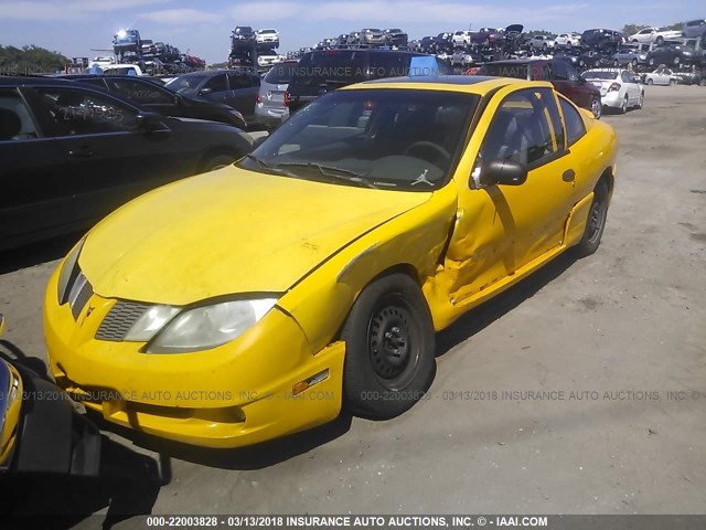 1G2JB12F937123740 - 2003 PONTIAC SUNFIRE Gelb Foto 6