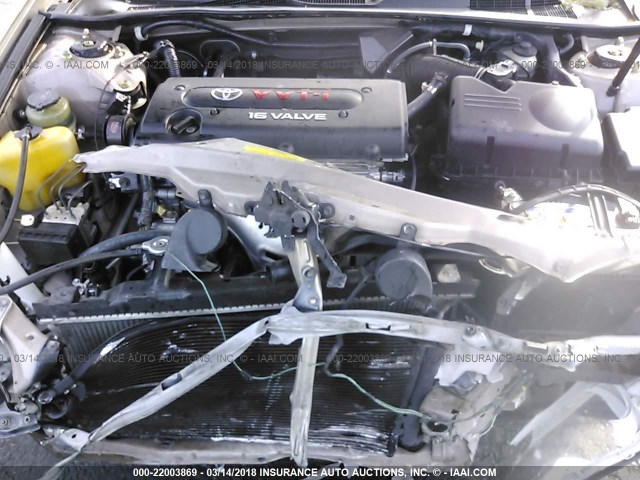 JTDBE32K830177572 - 2003 TOYOTA CAMRY LE/XLE Ոսկեգույն լուսանկար 10