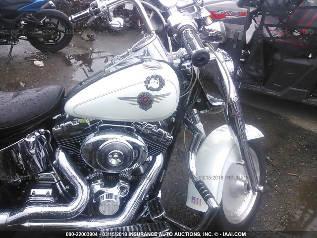 1HD1BXB382Y023799 - 2002 HARLEY-DAVIDSON FLSTFI WHITE photo 5