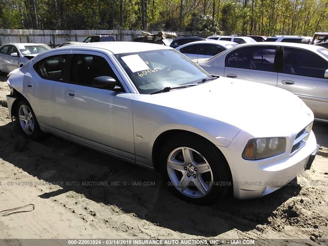 2B3KA33V39H599260 - 2009 DODGE CHARGER SXT SILVER photo 1