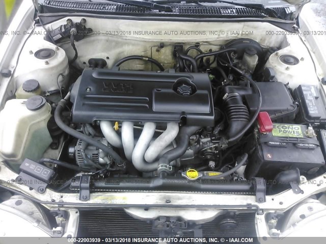1NXBR12E4YZ345965 - 2000 TOYOTA COROLLA VE/CE/LE 白色 照片 10